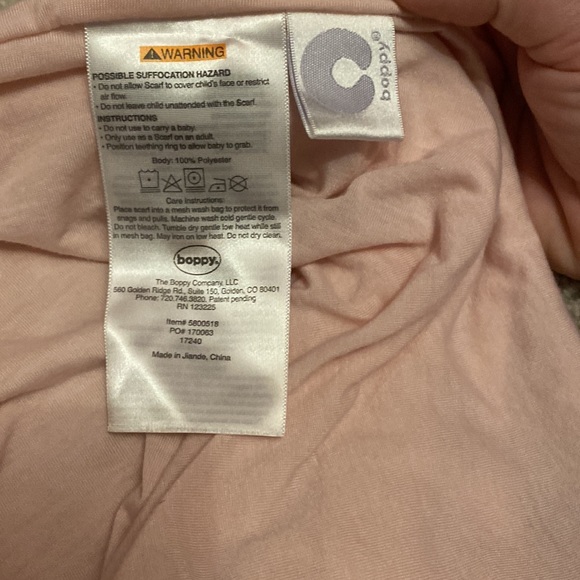 NWOT Two Boppy Teething Scarves! - Picture 4 of 11